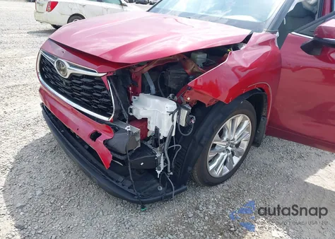 2021 Toyota Highlander Limited из США, поврежденный, VIN 5TDDZRBH7MS079698